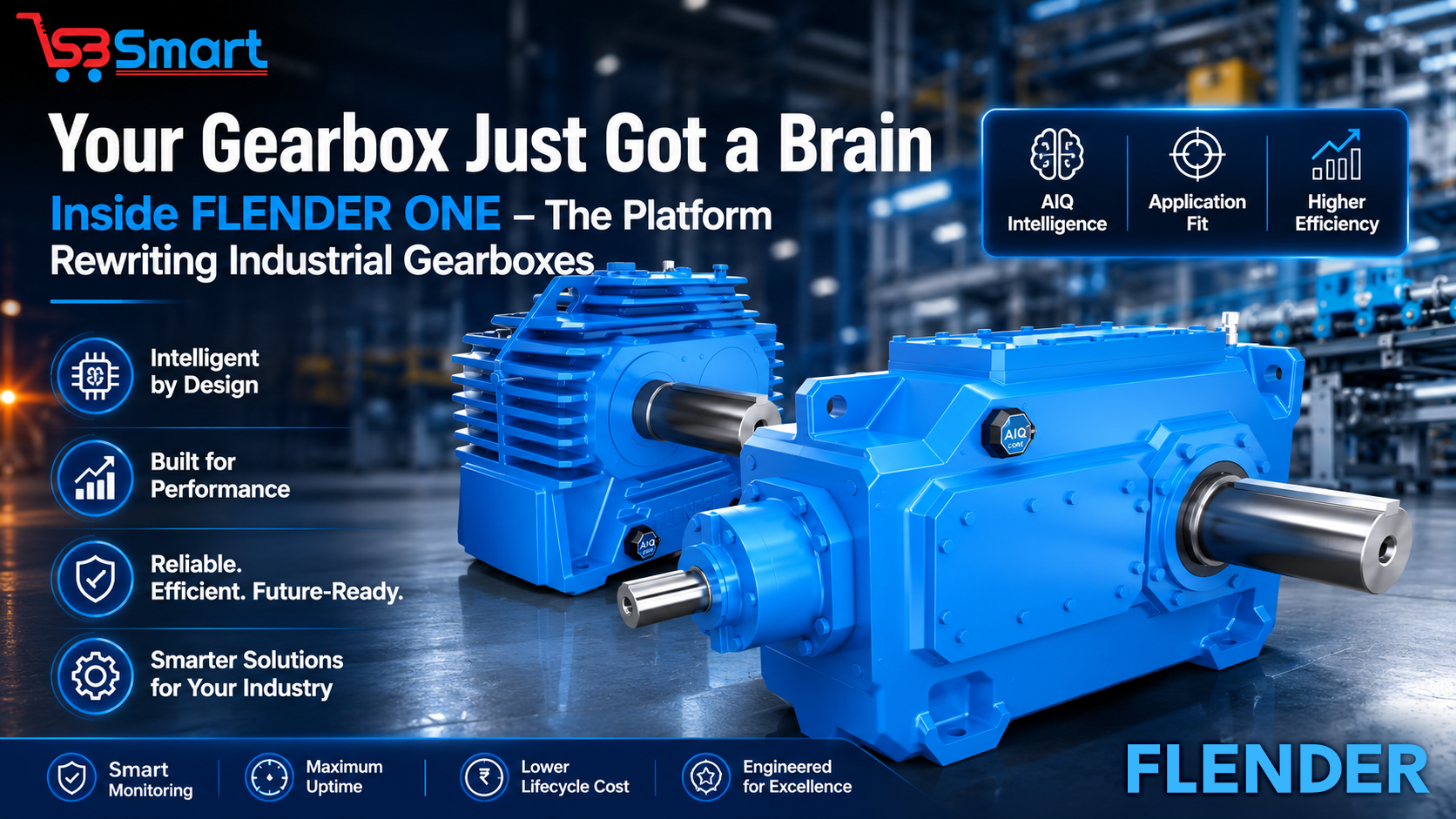 FLENDER ONE Gearbox Platform - Smart Industrial Drive Technology | SB Smart