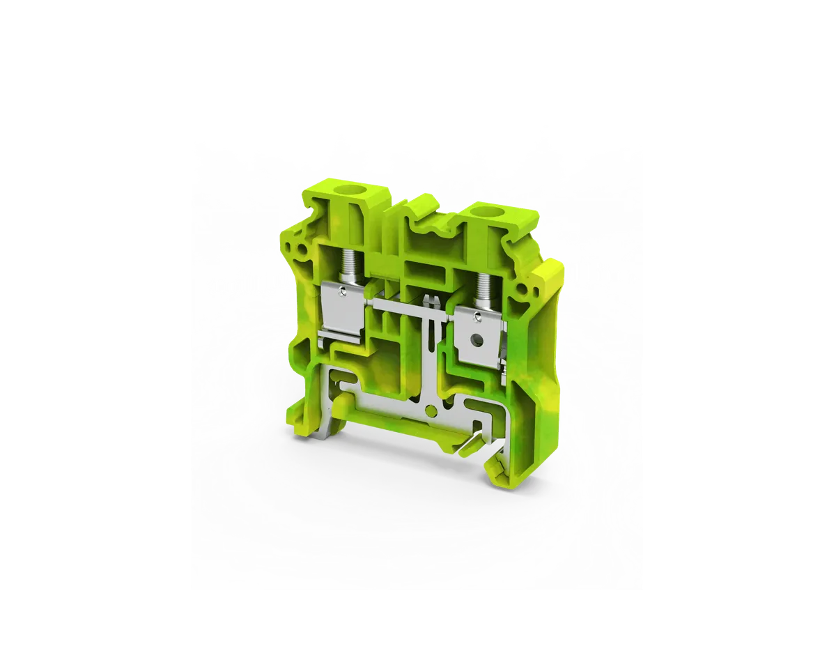 6 mm2 SCREW CLAMP GROUNDING TB - CYG6
