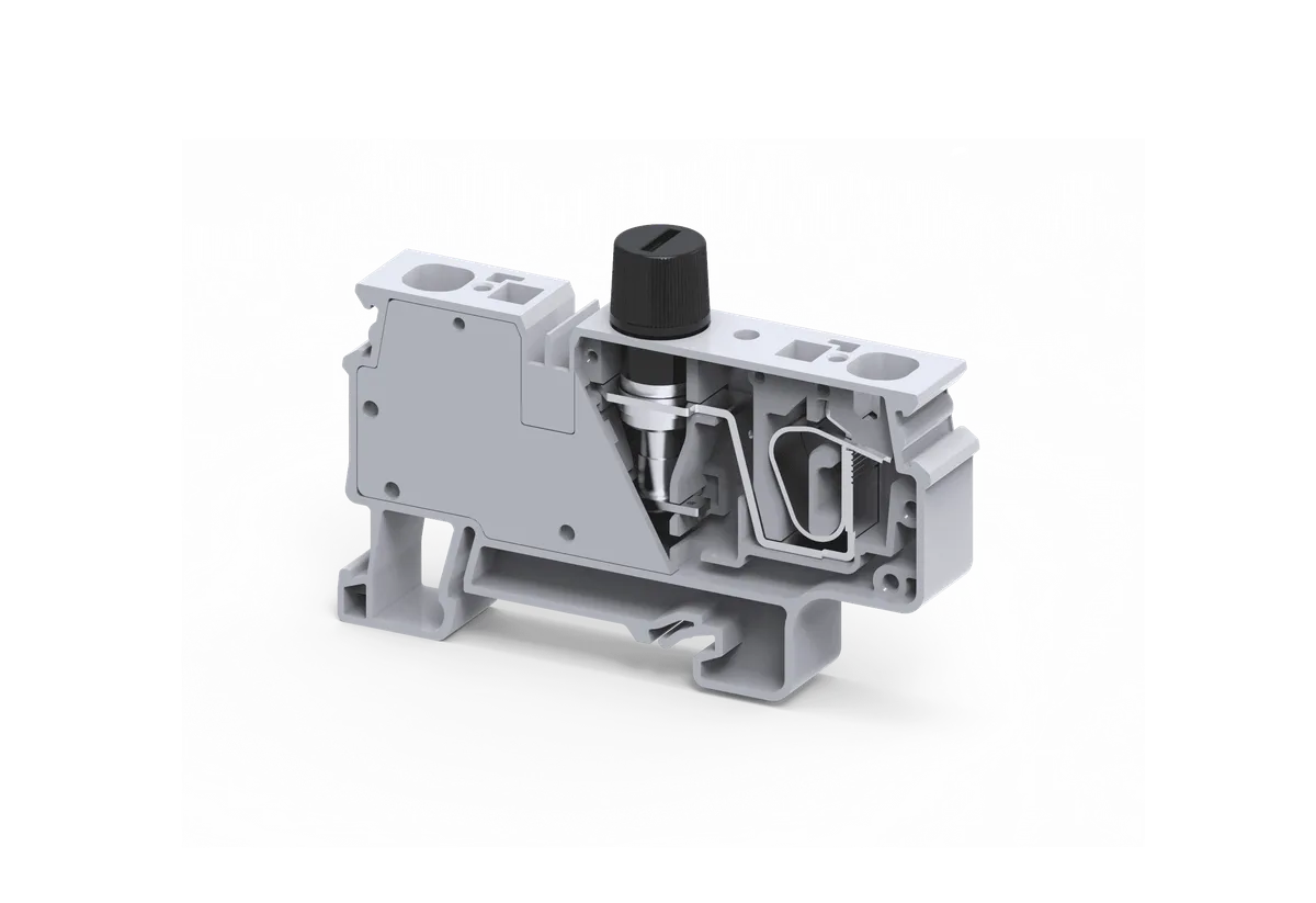 6 mm2 Ø5X20mm FUSE SPRING CLAMP TB - CXVFA