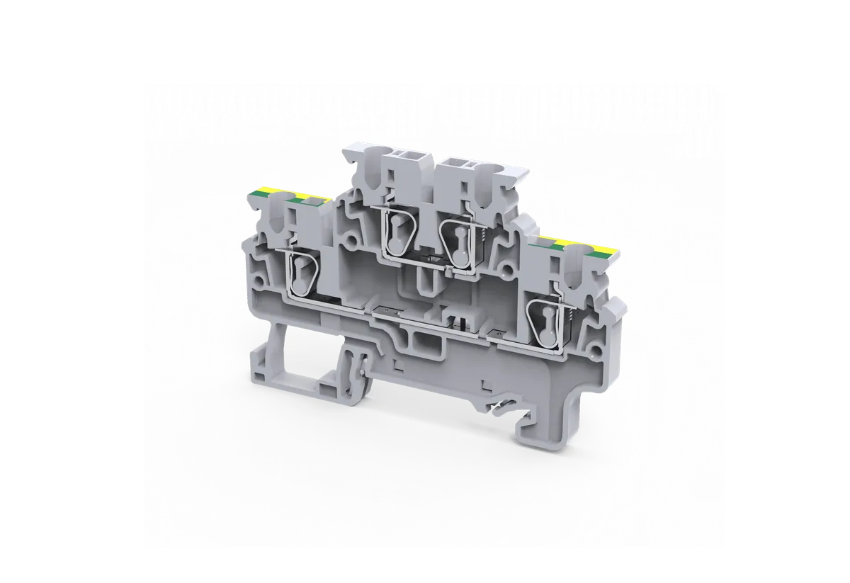 2.5 SQ.MM TERMINAL BLOCKS WITH DIODE CIR D1 TB EA - CXDL2.5(E)DD1