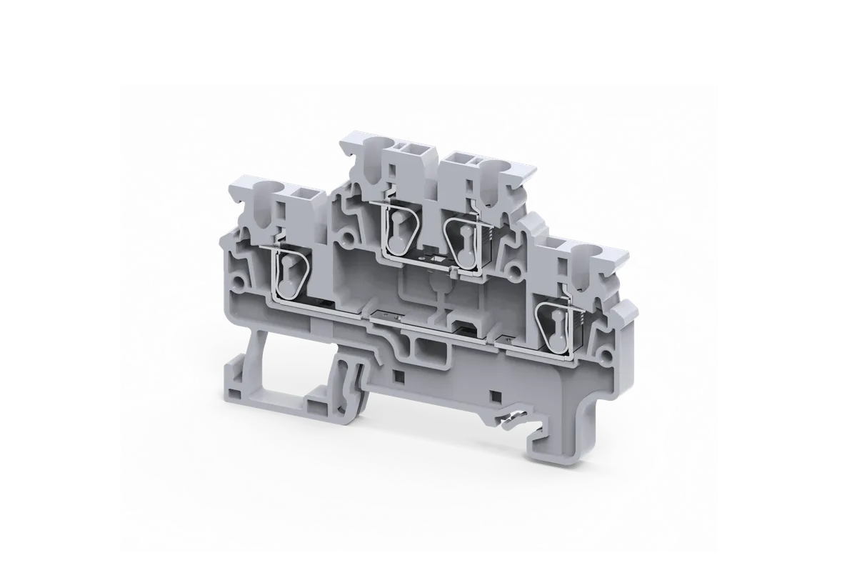 4 mm2 3 WIRE COMPONENT CARRIER SP CL TB EA - CXCC4/3