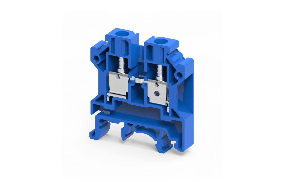 10 mm2 FEED THRU SCREW CLAMP TB BLUE – CTS10UBU