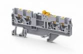 4 Wire Push In Disconnect Terminal Block, 2.5mm² – CPK2.5/4