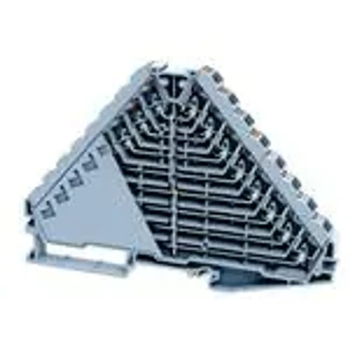 8 Level Push In Spring Clamp Internal Shorting Half Terminal Block, 1.5mm² – CP8L32(I.S)H