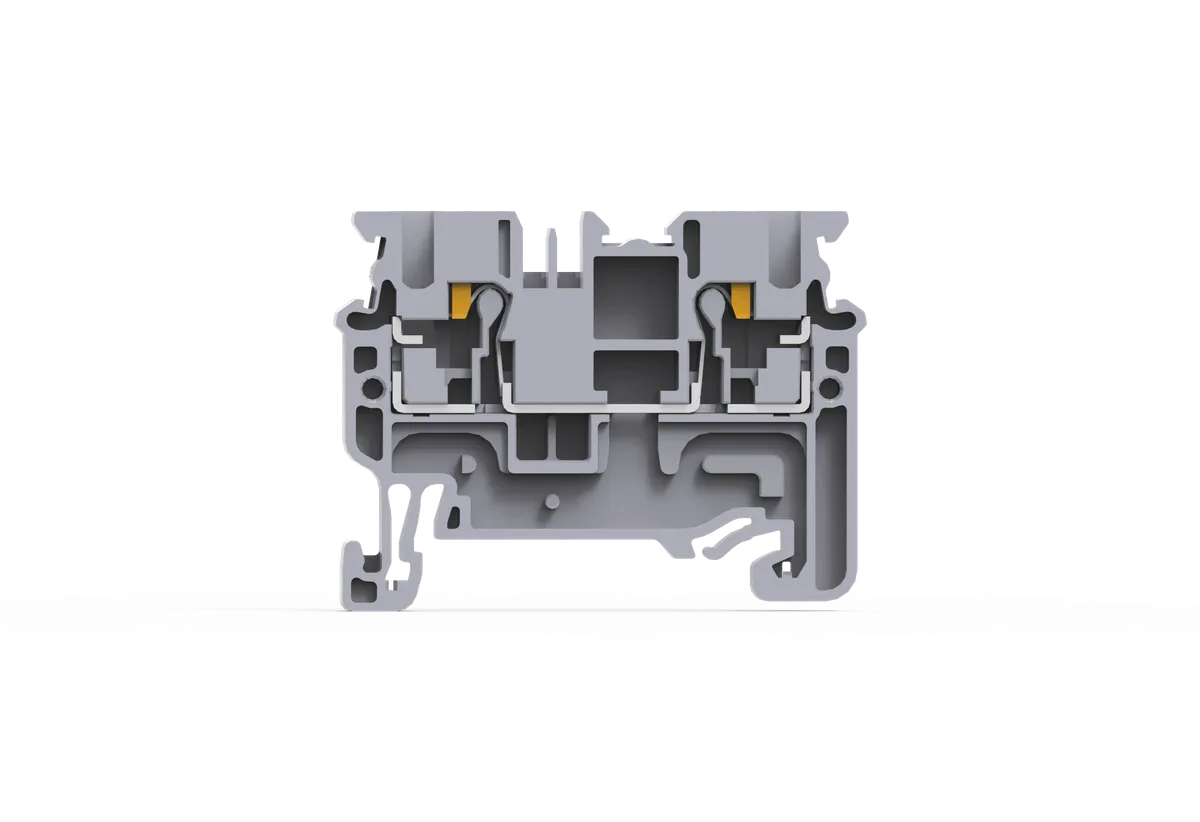 Feed Through 3 Wire Push In Terminal Block, 2.5mm², Black – CP2.5/3BK