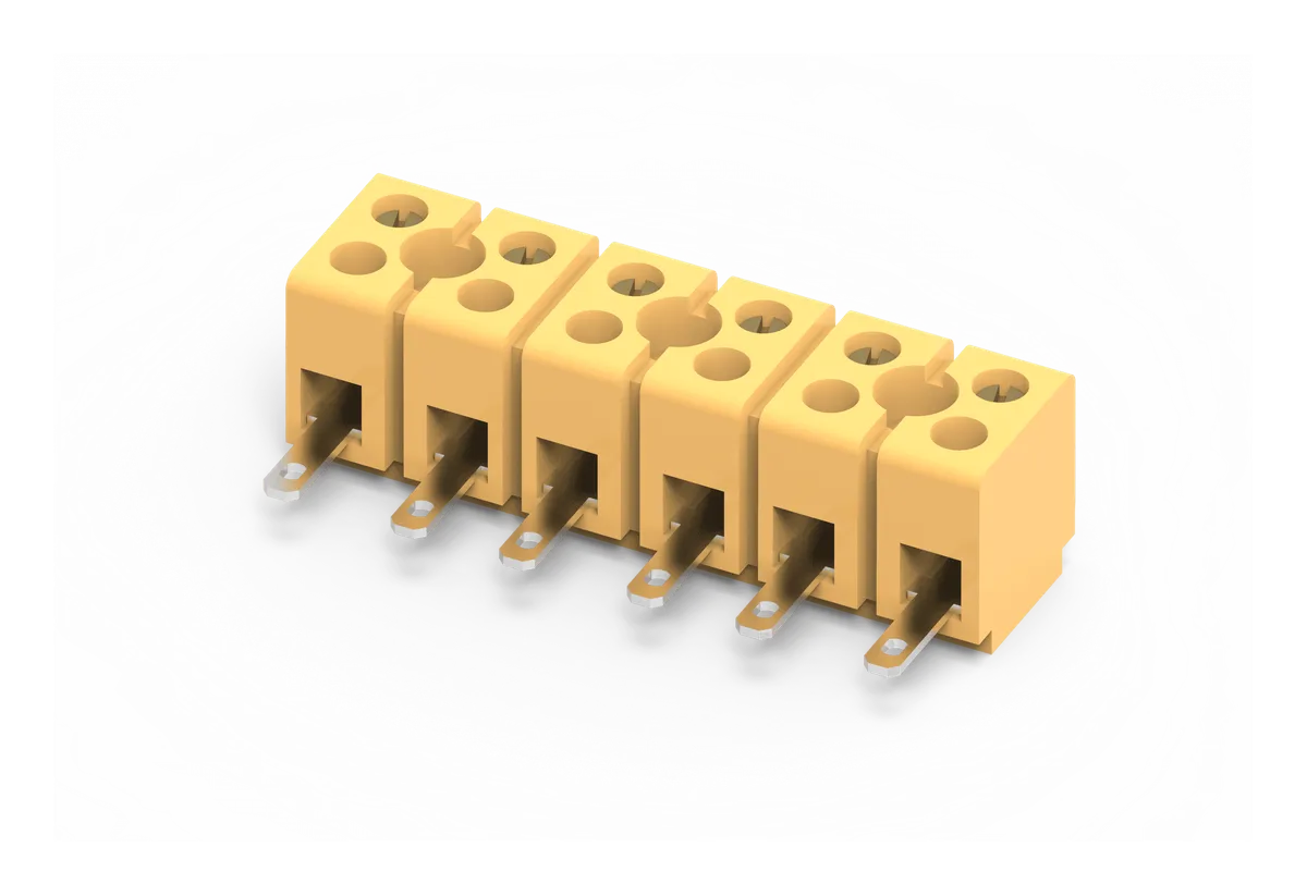 12 Pole Solderable Melamine Terminal Strip, 2.5mm² – CMST2