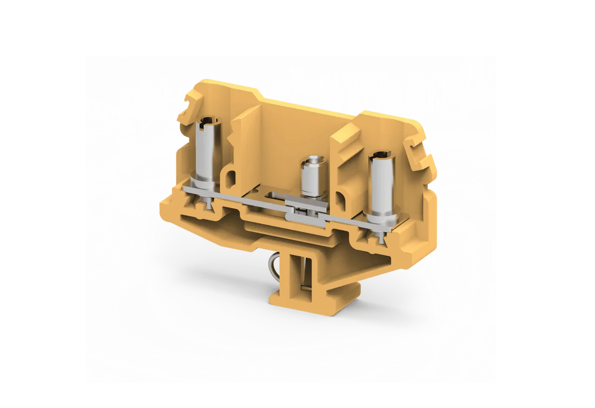 Stud Type Disconnect Melamine Terminal Block, 6mm², M4 – CMDT4S