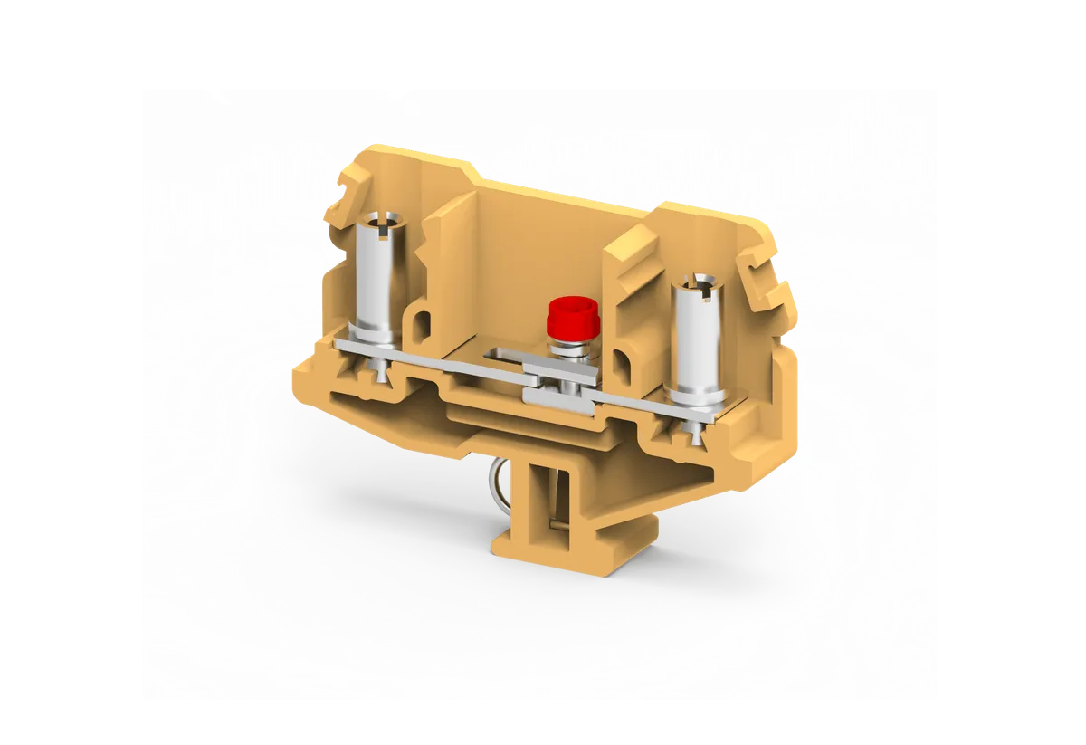 Stud Type Disconnect Melamine Terminal Block, 6mm², M4 – CMDT4