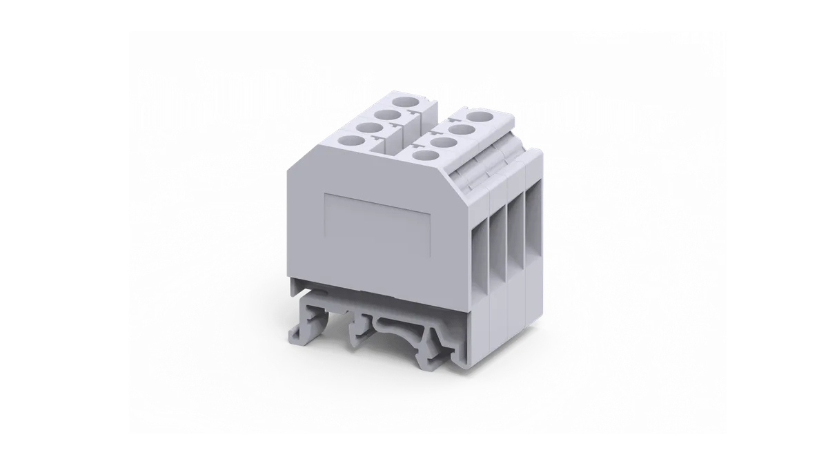 Distribution Block, 8 x 6mm², Blue – CMDB6/4BU