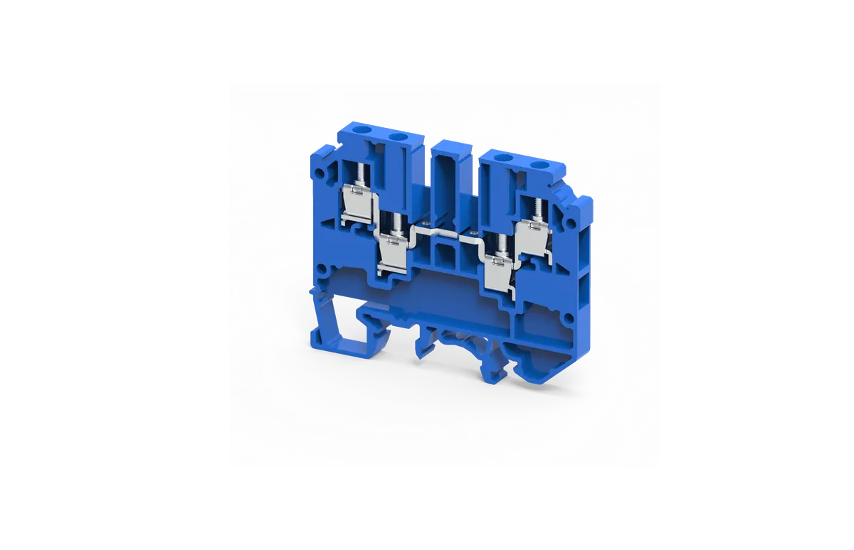 Multi Connection Terminal Block, 4mm², 3 Wire, Blue – CMC1-2BU