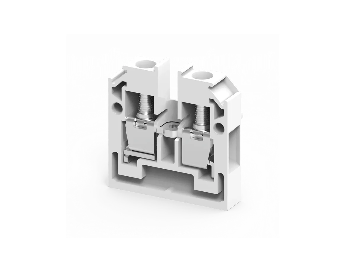 Panel Mount Screw Clamp Terminal Block, 4mm² – CMB4