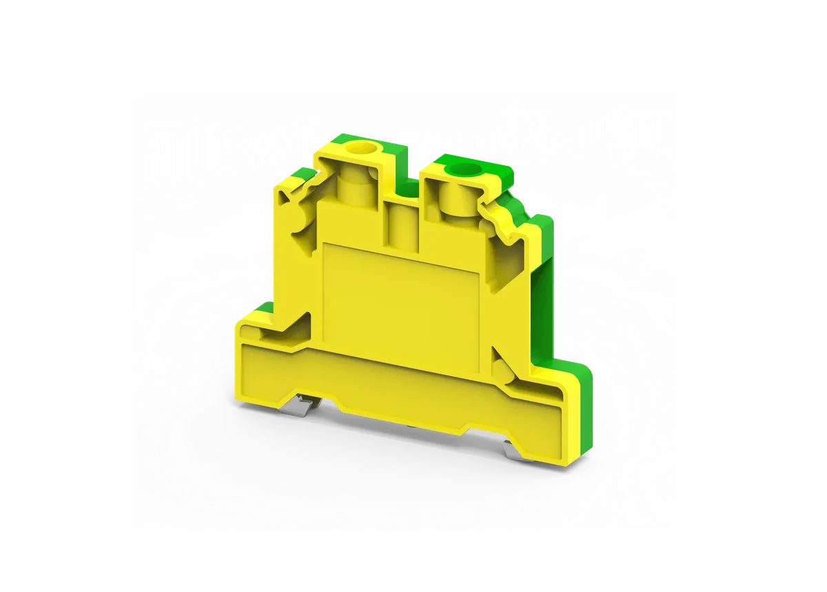 Ground Terminal Block, 6mm² Screw Clamp – CGT6N