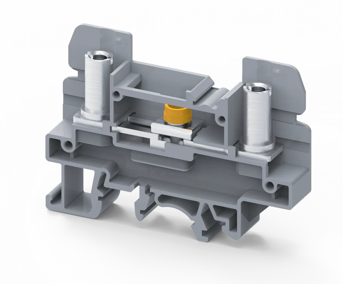 6mm² M4 Steel Stud Slide Link Disconnect Socket Head Nut Terminal Block – CBDT4UNSE