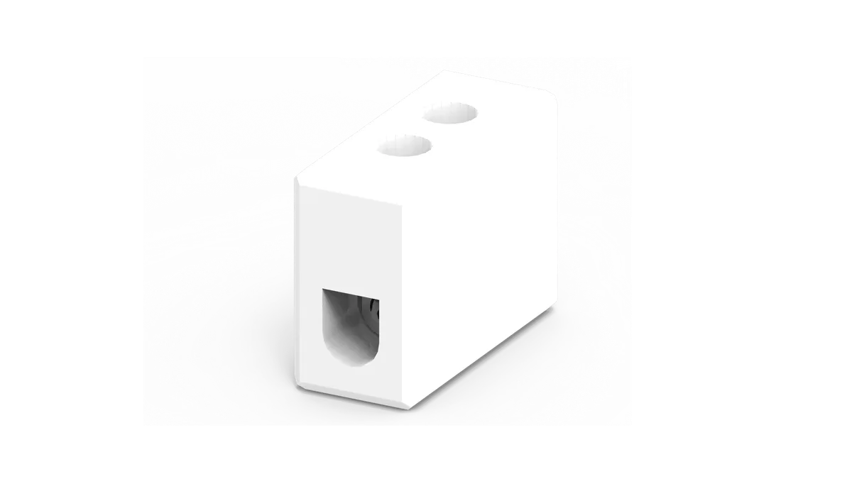 2.5mm² 1-Pole Floating Type Ceramic Terminal Block – CB4/1