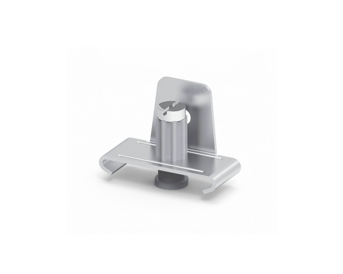 Steel Screw End Clamp for DIN35 Rail – CA302