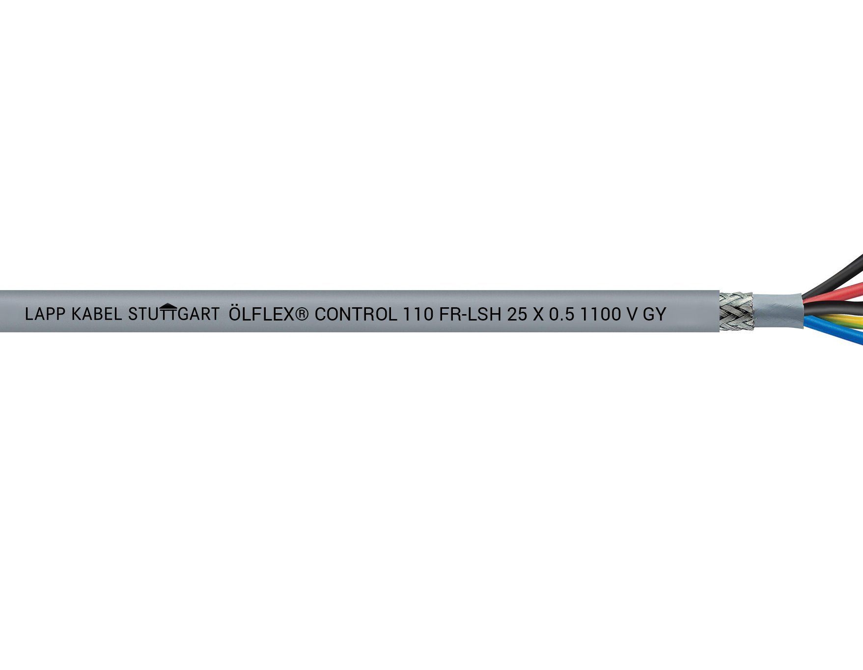 ÖLFLEX® CONTROL 110 FR-LSH 25 X 0.5 1100 V GY