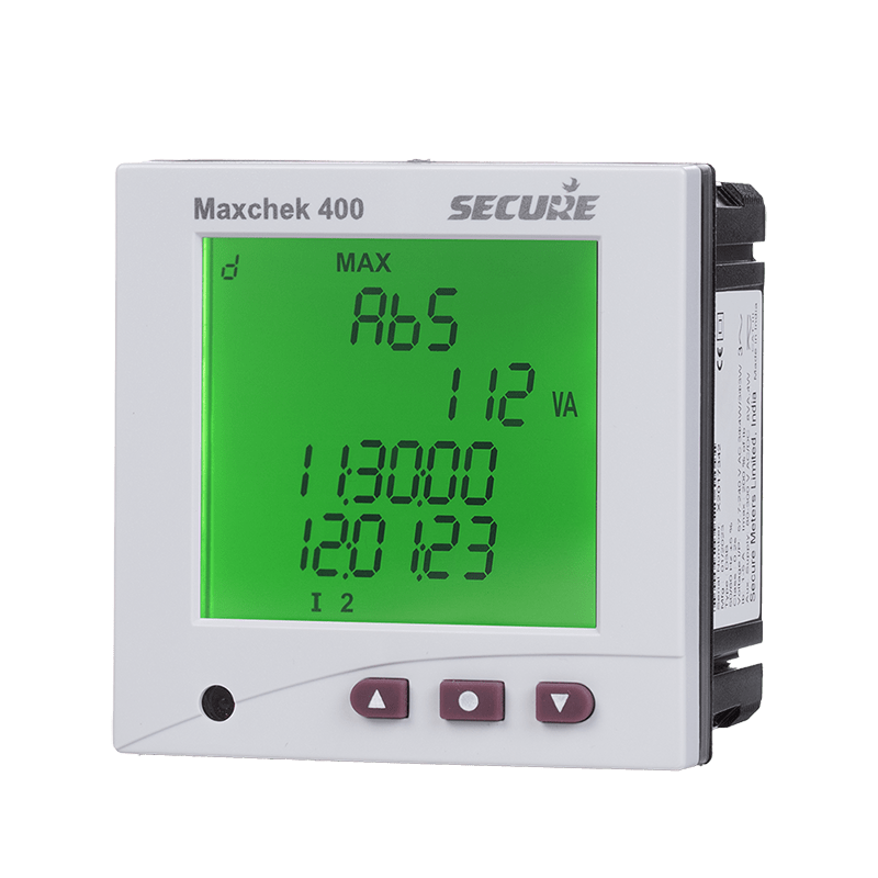 MFM, 4 Line backlit LCD Display, RS-485 Modbus, Dim 96x96mm - Elite 447