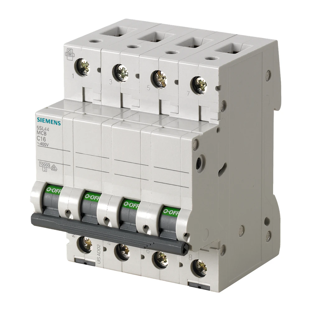 MCB 50A, 4P, 415V AC – 5SL4450-7RC