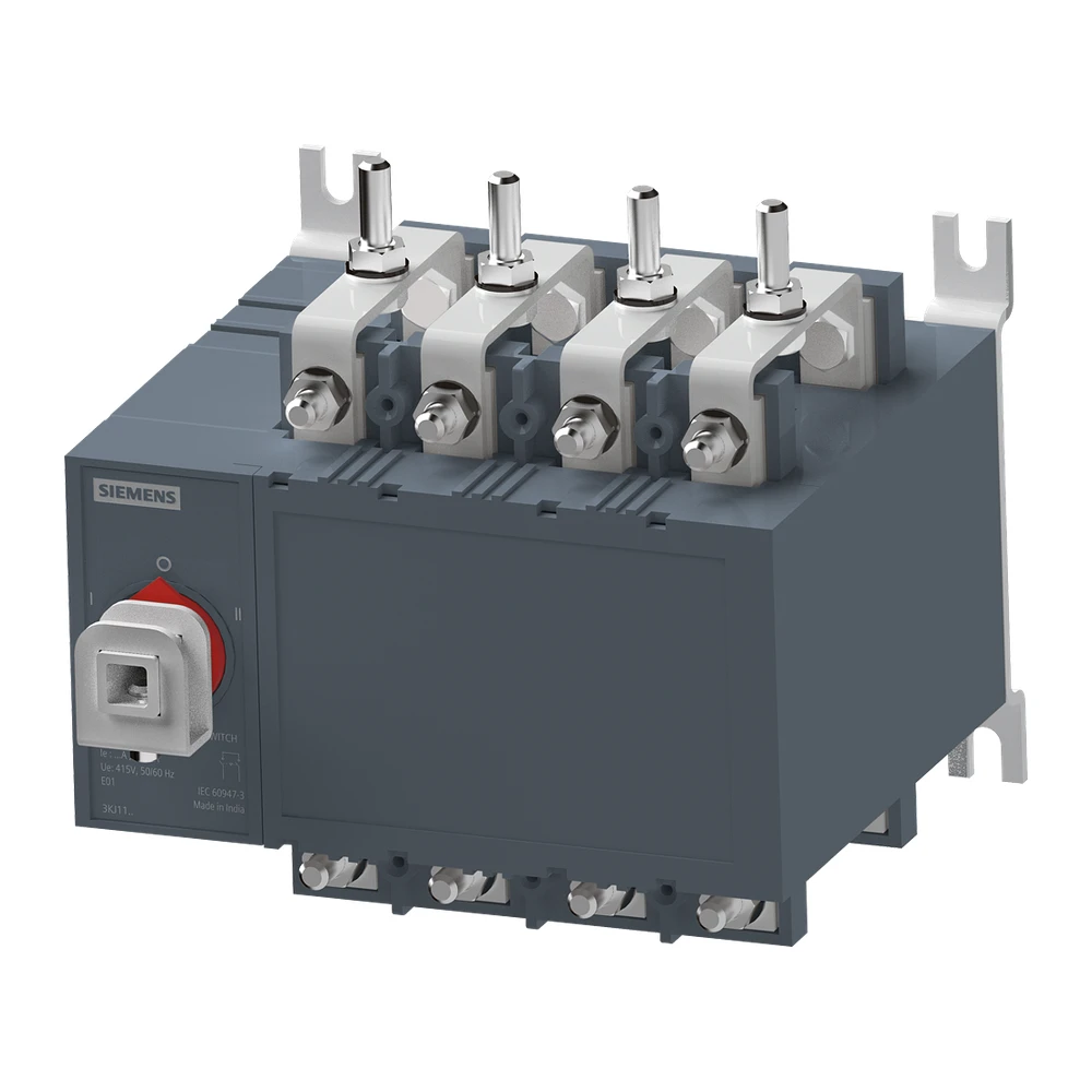 Manual On Load Changeover Switch 3KJ 4-pole, for power distribution - 3KJ1126-4AA20-0AA0