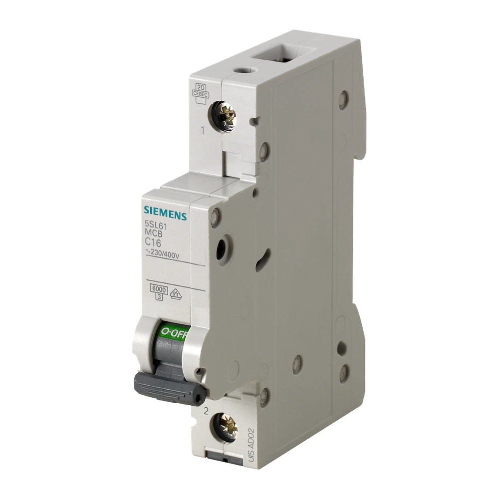 MCB 6A, 1P, 240/415V AC – 5SL6106-6RC