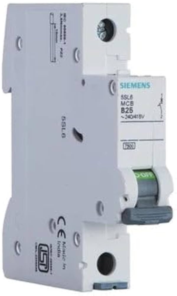 MCB 16A, 1P, 240/415V AC - 5SL7116-8RC