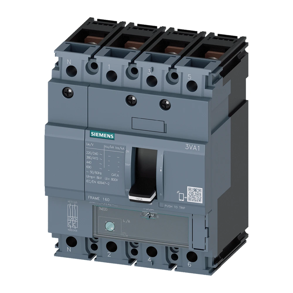 SENTRON 3VA MCCB, Thermal Magnetic Trip Unit - 3VA1132-4GE42-0AA0