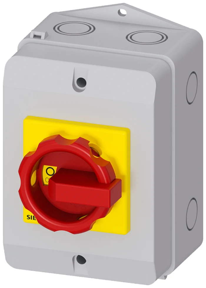 Main control and Emergency Stop switches 3LD2 - 3LD2064-0TB53