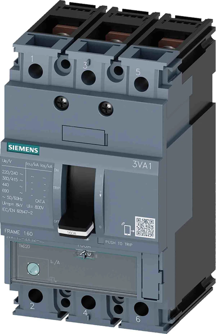 SENTRON 3VA MCCB, Thermal Magnetic Trip Unit - 3VA1140-4EE32-0AA0