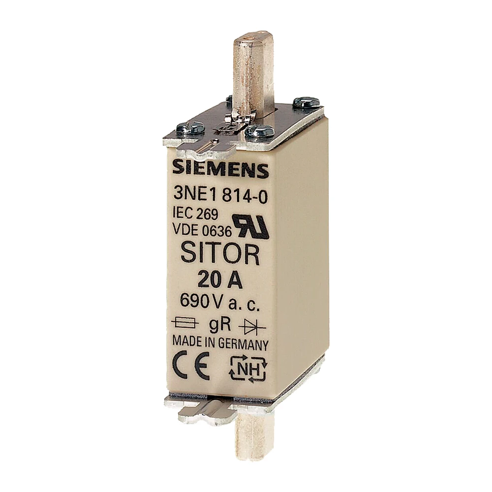 SITOR fuse link with blade contacts NH000 35A gS - 3NE18030