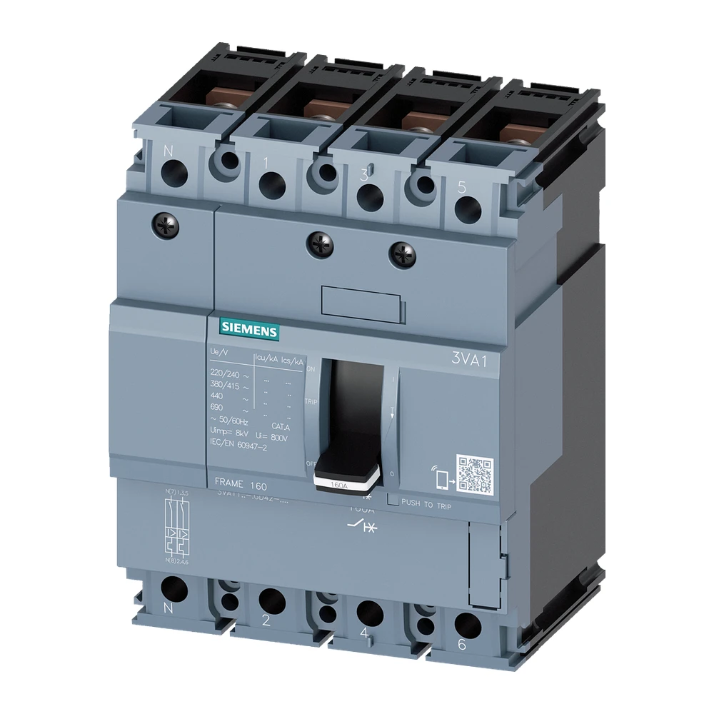 SENTRON 3VA MCCB, Thermal Magnetic Trip Unit - 3VA1163-4GD42-0AA0