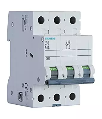 MCB 63A, 3P, 415V AC – 5SL7363-3RC