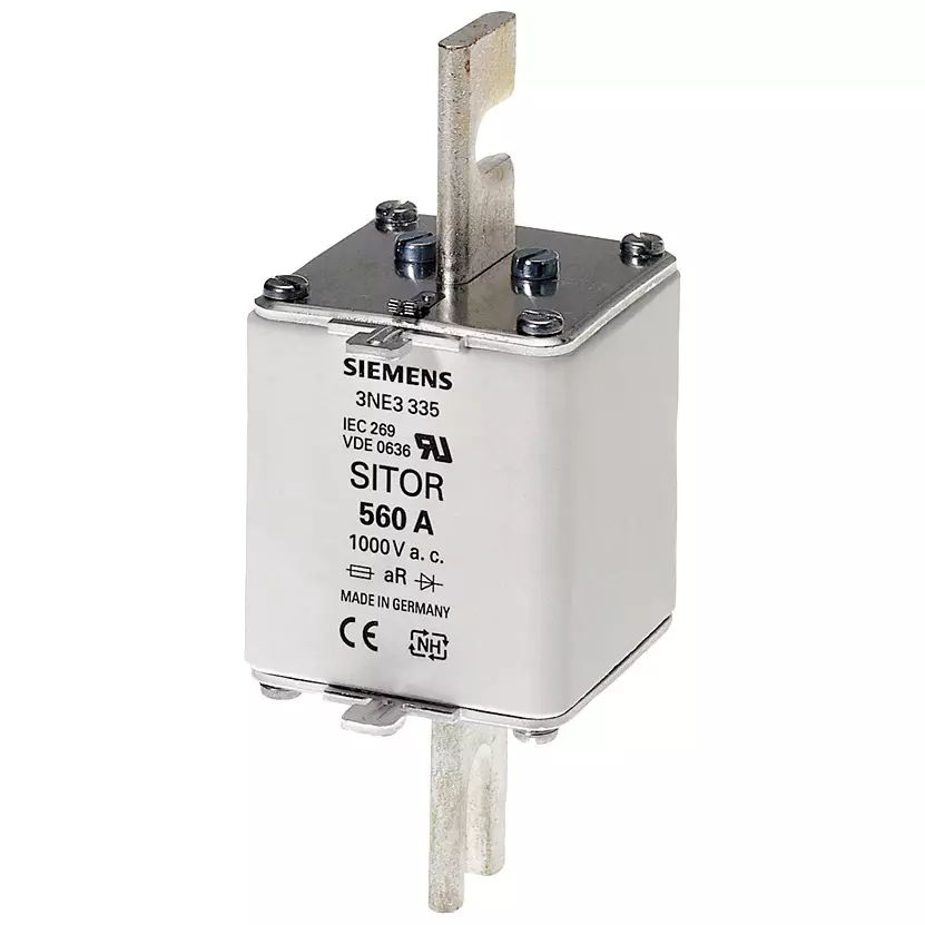 SITOR fuse link with slotted blade contacts NH2 630A aR - 3NE33378