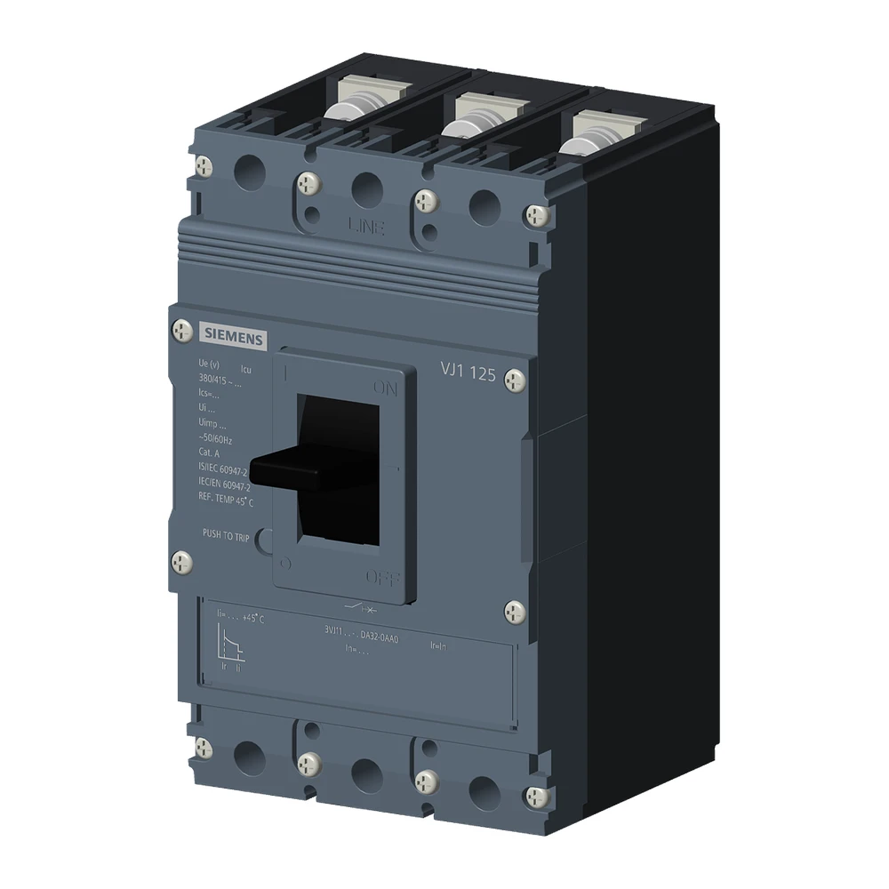 3VJ MCCB, Thermal Magnetic Trip Unit - 3VJ1110-5DA32-0AA0