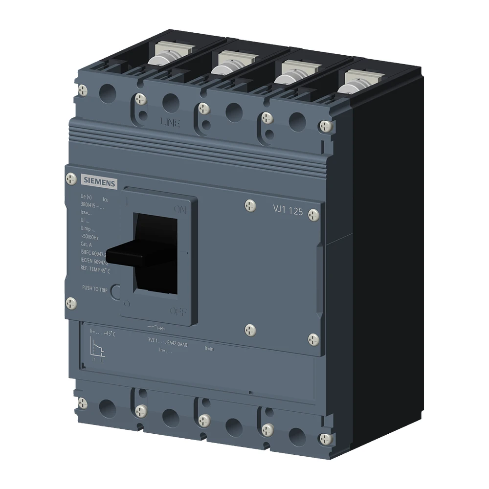 3VJ MCCB, Thermal Magnetic Trip Unit - 3VJ1110-5EA42-0AA0