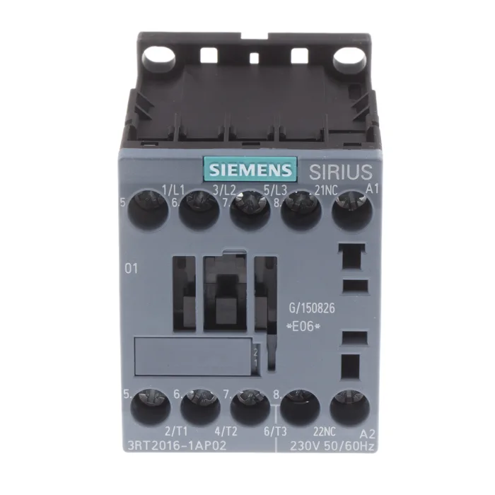 Power contactor AC-3 9 A 4 kW 400 V  - 3RT2016-1AP02
