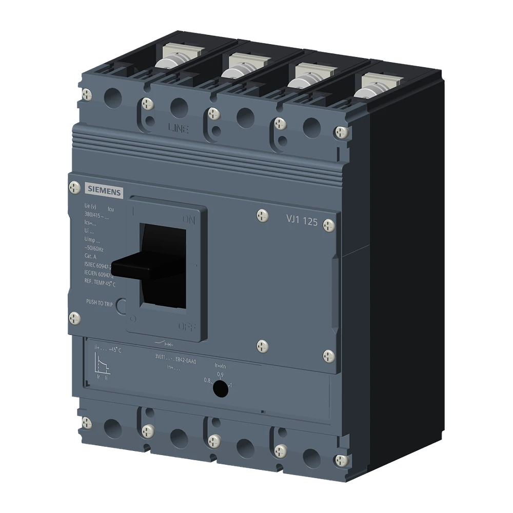3VJ MCCB, Thermal Magnetic Trip Unit - 3VJ1112-7EB42-0AA0
