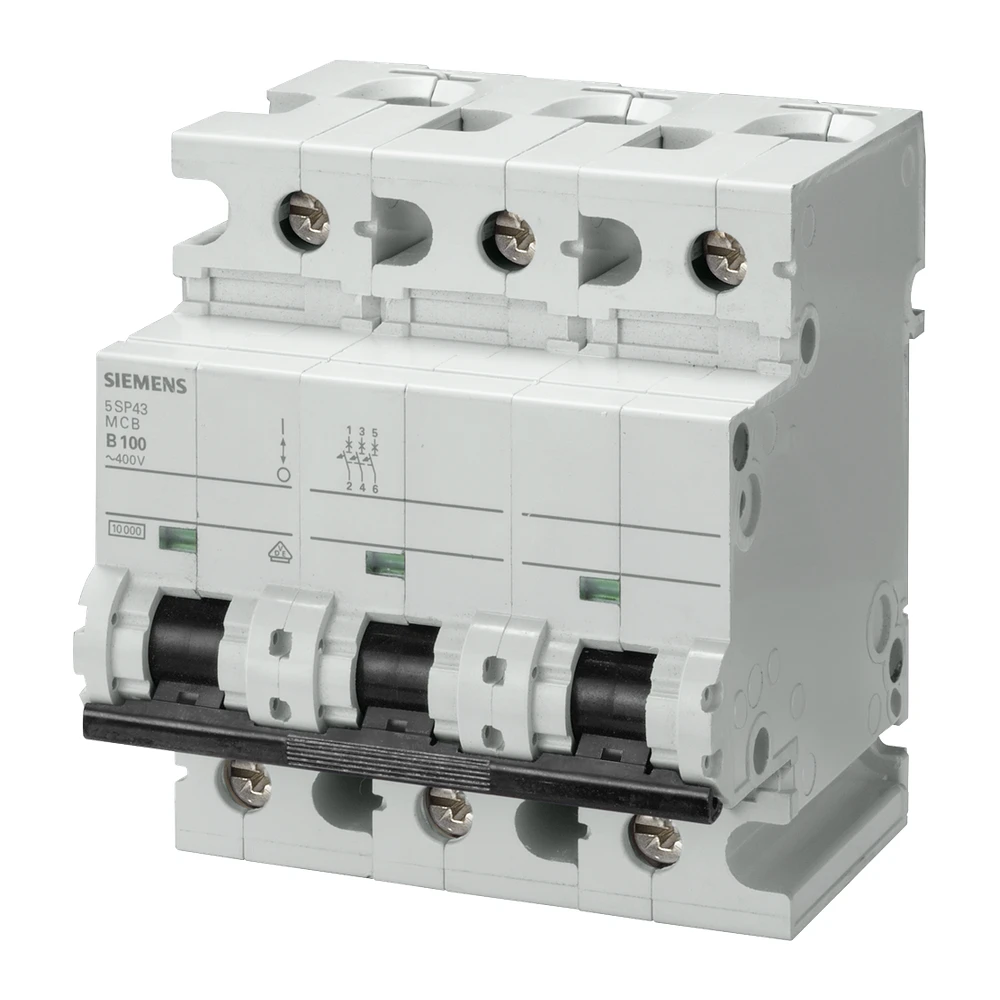 Betagard Miniature Circuit Breakers, 3-pole- 5SP4391-7RC