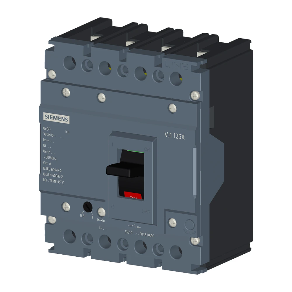3VJ MCCB, Thermal Magnetic Trip Unit - 3VJ1192-3EB42-0AA0