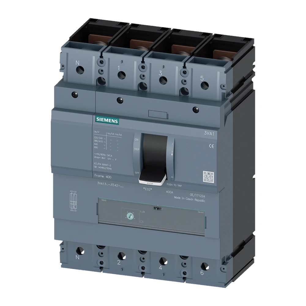 SENTRON 3VA MCCB, Thermal Magnetic Trip Unit - 3VA1340-5GE42-0AA0