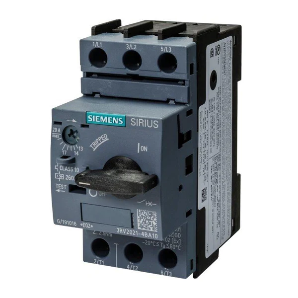Circuit breaker size S0 for motor protection - 3RV2121-4BA1