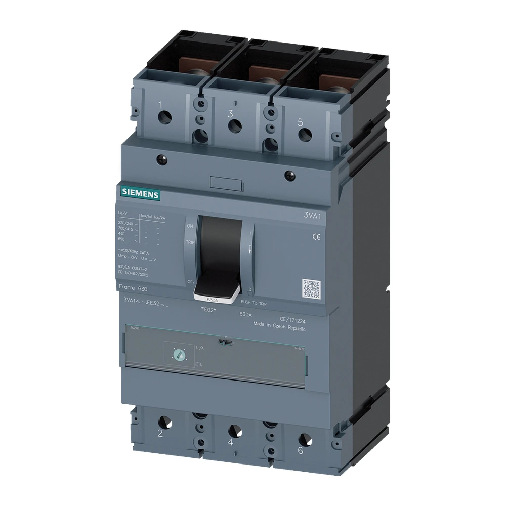 SENTRON 3VA MCCB, Thermal Magnetic Trip Unit - 3VA1463-4EE32-0AA0