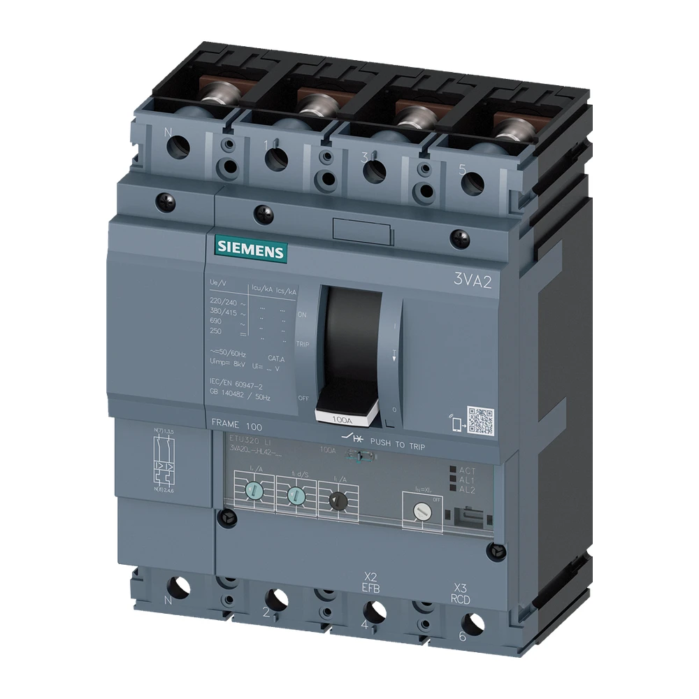 SENTRON 3VA MCCB, Thermal Magnetic Trip Unit - 3VA2010-5HL42-0AA0