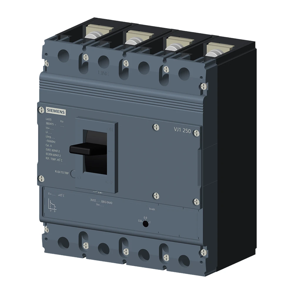 3VJ MCCB, Thermal Magnetic Trip Unit - 3VJ1225-4EB42-0AA0