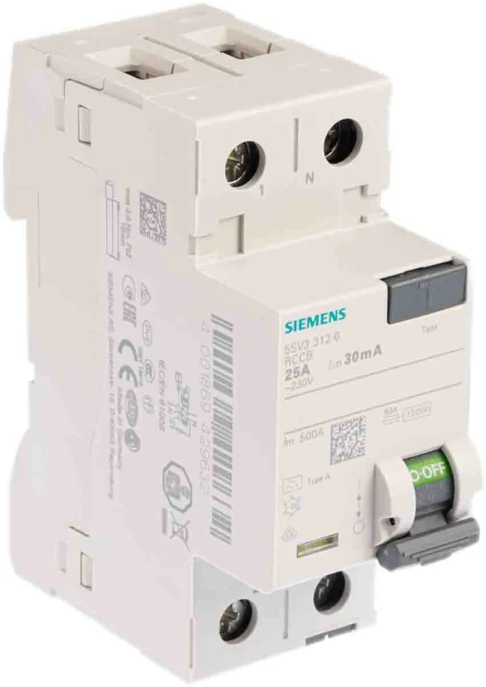 Betagard Residual Current Circuit Breakers, Type A, applicable in networks with AC and DC – 5SV3312-6RC