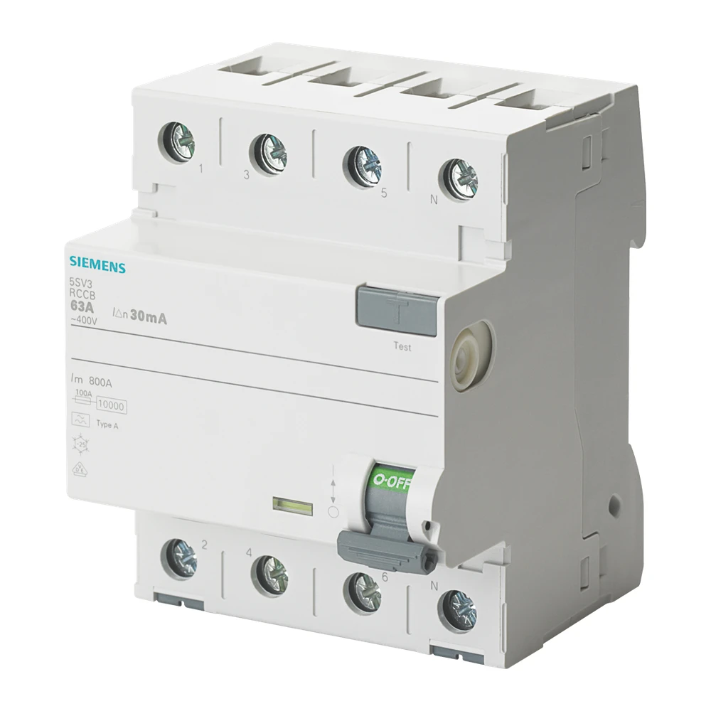 Betagard Residual Current Circuit Breakers, Type A, applicable in networks with AC and DC – 5SV3646-6RC