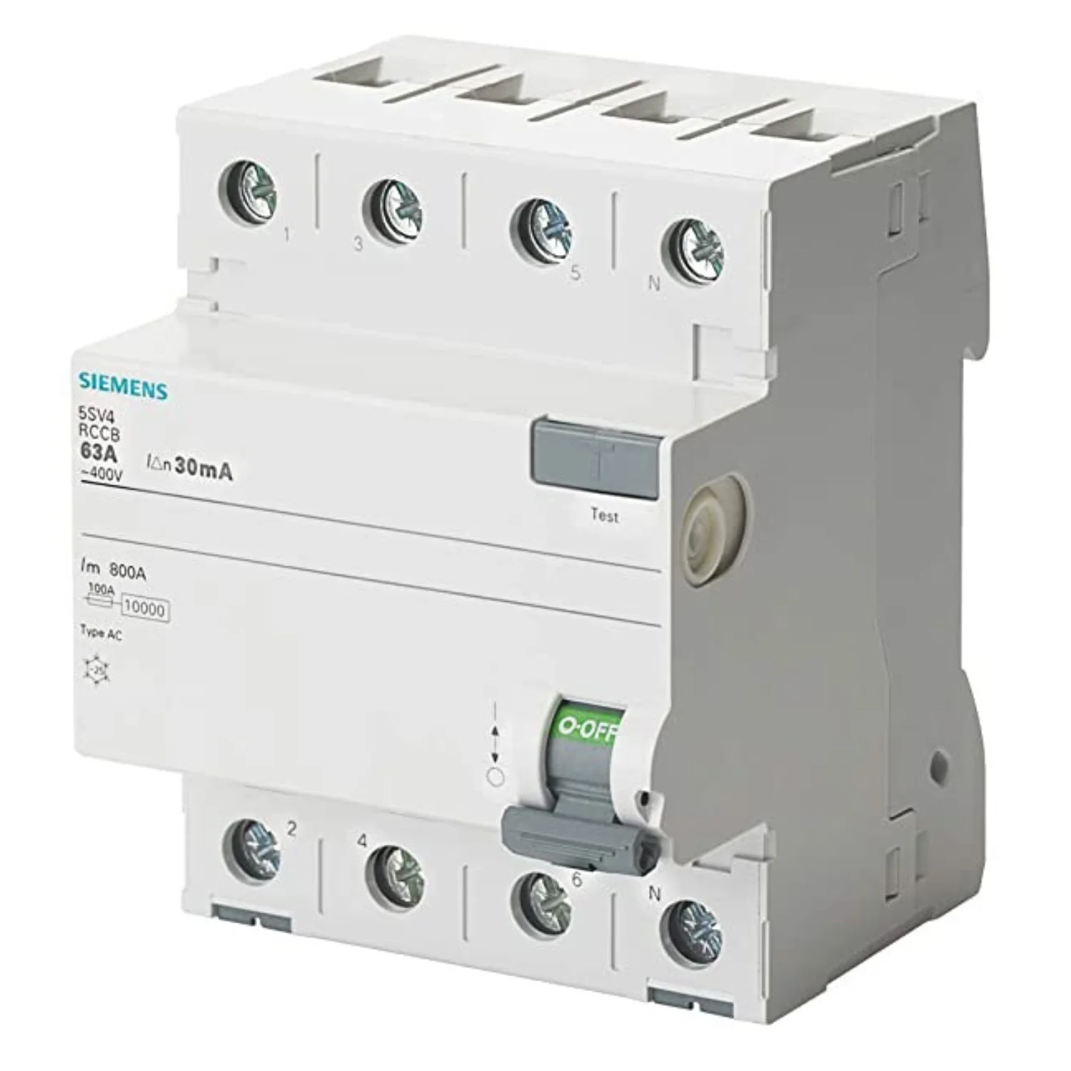 Betagard Residual Current Circuit Breakers, Type AC, applicable in networks for AC residual currents – 5SV4446-0RC