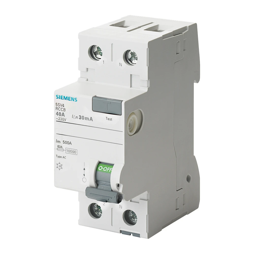Betagard Residual Current Circuit Breakers, Type AC, applicable in networks for AC residual currents – 5SV4612-0RC