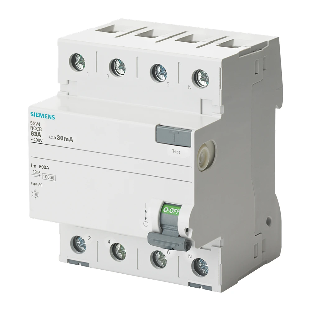 Betagard Residual Current Circuit Breakers, Type AC, applicable in networks for AC residual currents – 5SV4647-0RC
