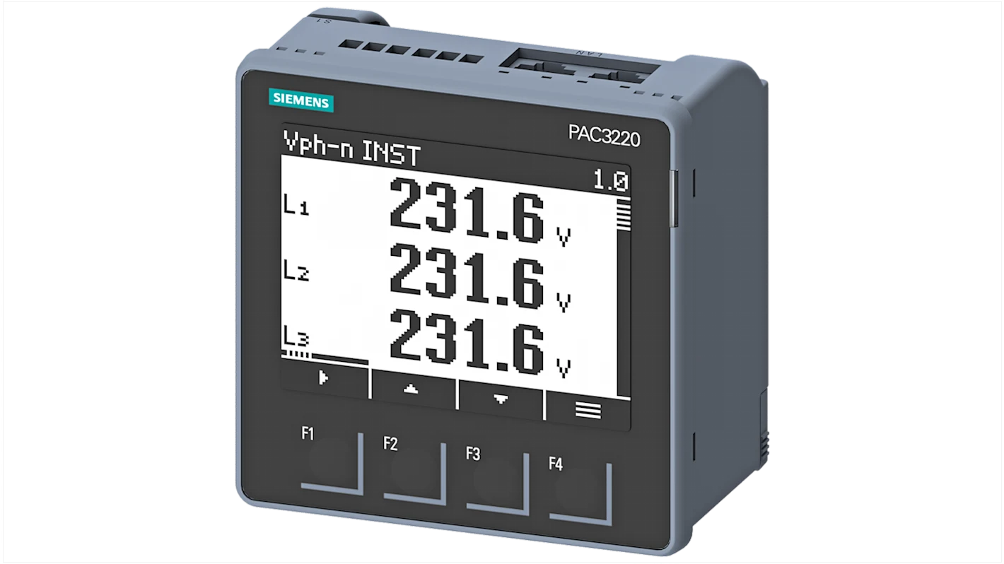 Energy Management System, Complete Range of Power Monitoring Devices for LV Networks - 7KM3220-0BA01-1DA0