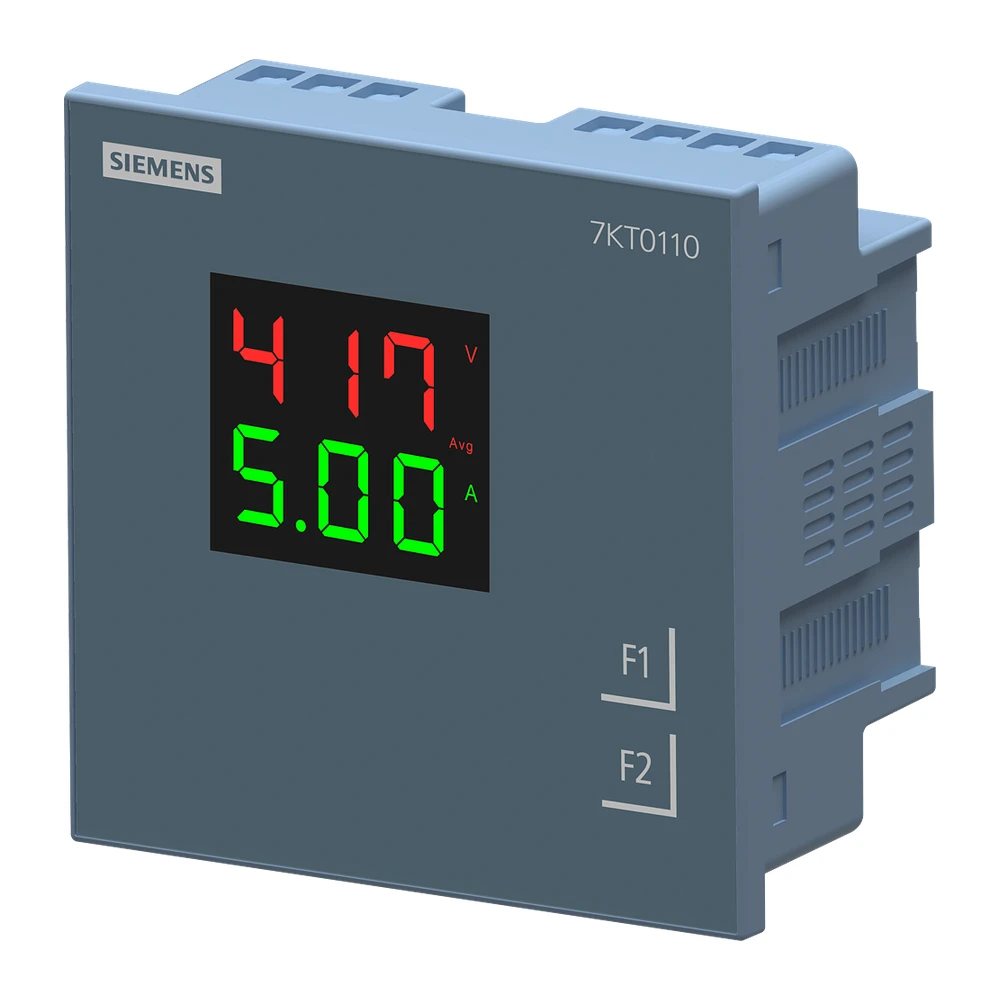 SMART 7KT Discrete DIN Meters, Power Monitoring Devices for DIN Mounted Systems - 7KT0110